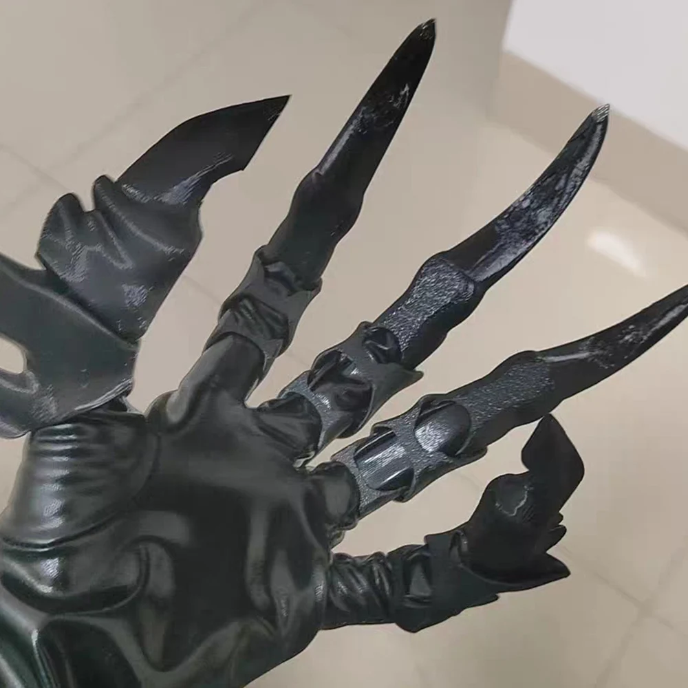 Devil Claw مناسب لعروض الحفلات الراقصة، وإكسسوارات التنكرية المطبوعة ثلاثية الأبعاد، وأزياء حفلات العطلات، والقفازات، والألعاب.