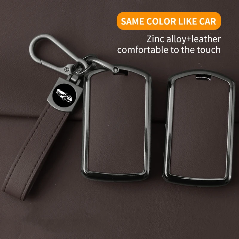 Fashion Zinc Alloy Car Key Case Cover for Volvo XC40 XC60 XC90 S60 S90 S80 C30 V70 V90 T5 T6 T8 Automotive Interior Supplies