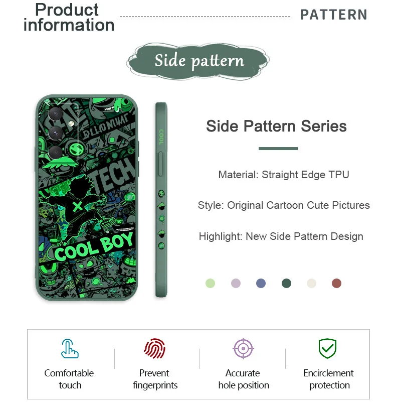 Cool Guy Graffiti Handyhülle für Samsung Galaxy A17 A07 A56 A36 A26 A16 A06 A55 A35 A25 A15 A05 A54 A34 A24 A14 A04 4G 5G Cover – Detail 3