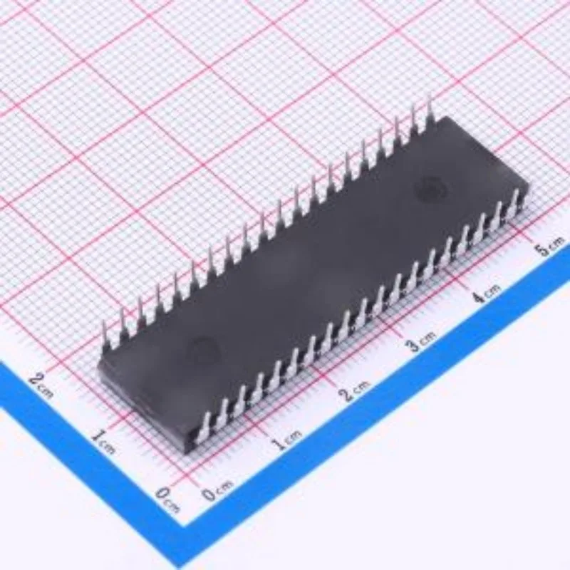 (1/5pcs) PIC18F452-I/P 40-PDIP 100% Original In Stock (MCU/MPU/SOC) 4.2V~5.5V 34 PIC 32KB PDIP-40