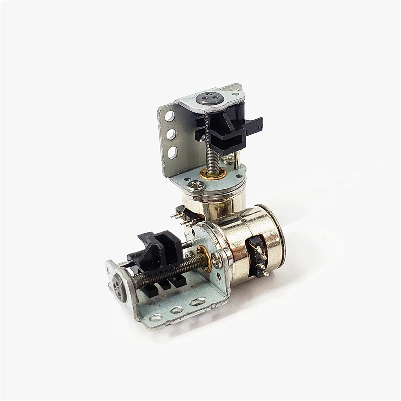 تيار مستمر 3 فولت-5 فولت صغير 8 مللي متر 10 مللي متر 2-phase 4-wire محرك متدرج مايكرو الخطي 18 درجة/خطوة