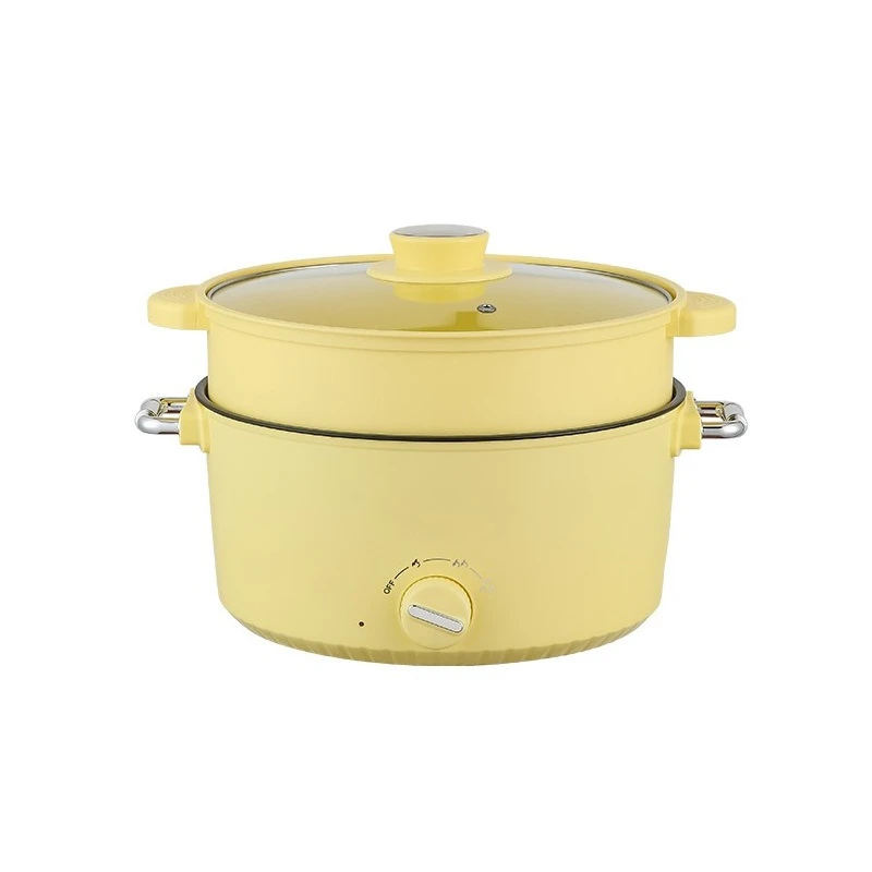 

Multifunctional household dormitory integrated electric hot pot electric cooking wok non-stick electric pot