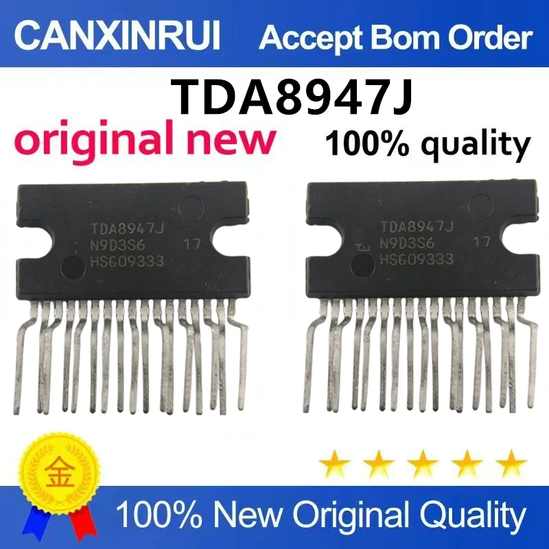 （5pcs-10pcs）Brand new original genuine TDA8947J ZIP-17 audio power amplifier IC with four channels