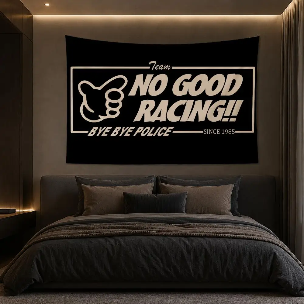 NO G-GOOD RACING Modification Tapestry Bedroom Living Room Bar Party House Home Dorm Interior Wall Decor Background Banner