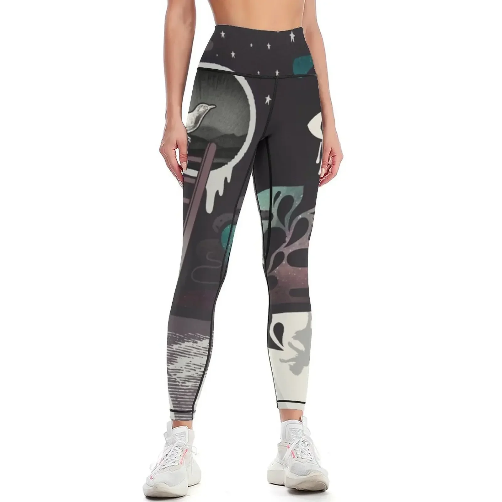 

Daemon Leggings jogging pants Fitness woman sport set gym clothing Womens Leggings