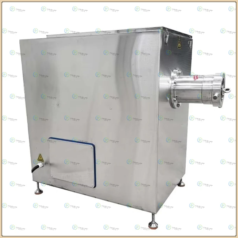 Customized Automatic Frozen Chicken Meat Cube Bone Meat Grinding Machine Meat Bone Paste Machine