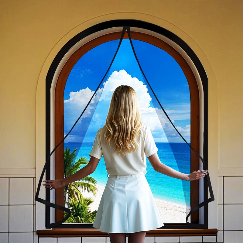 Custom Magnetic Window Mosquito Net Screen