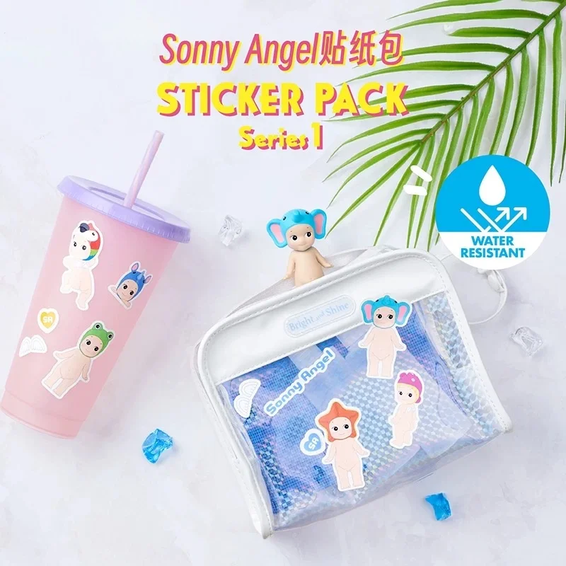 

New Sonny Angel Sticker Pack Blind Box Waterproof Animal Good Looking Phone Water Cup Office Decoration Stickers Children'S Toy