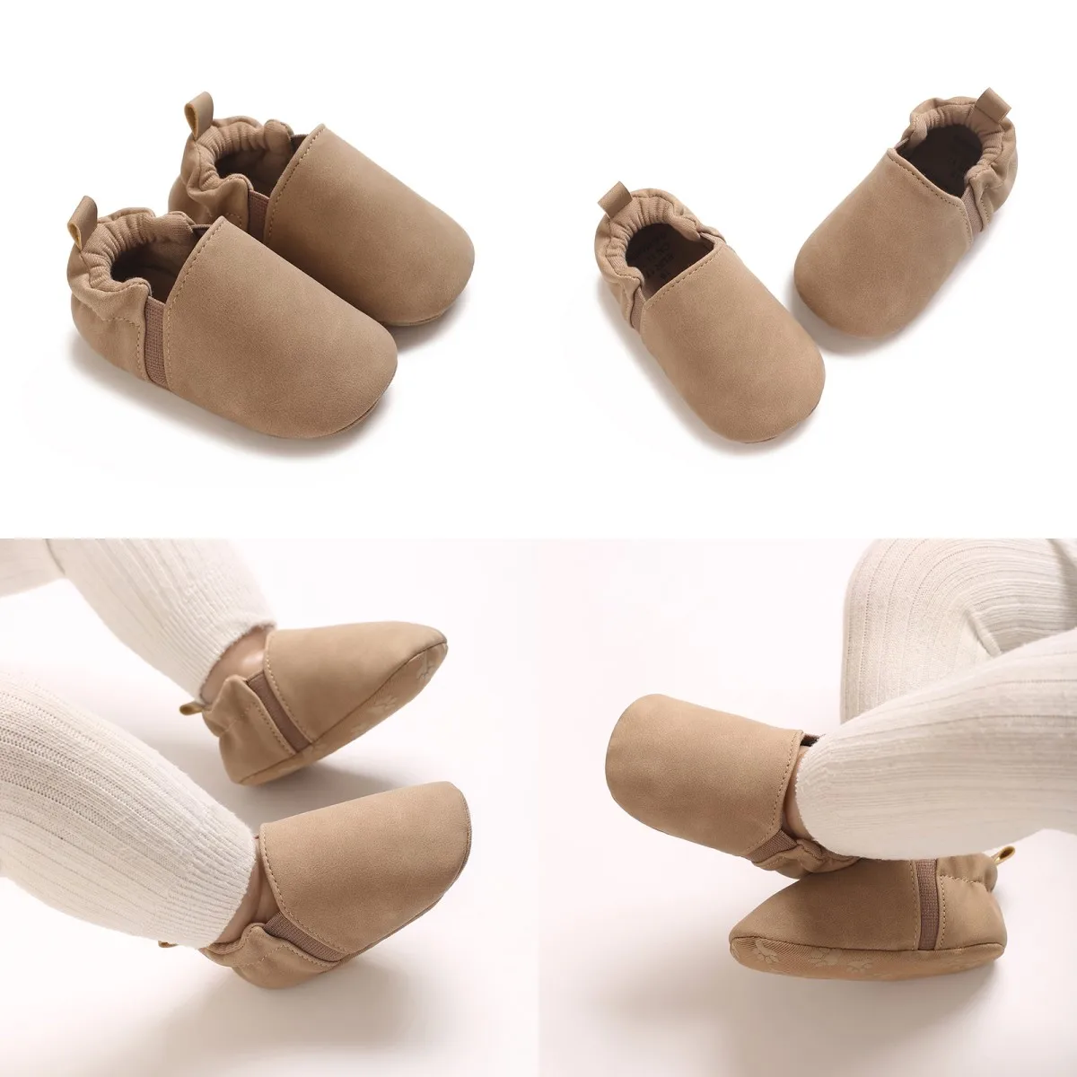 Spring  Baby Shoes, Anti detachment design Baby Shoes, Soft-Soled Newborn Pre-Walking Shoes, 0-12 Months, Unisex Toddler Sho