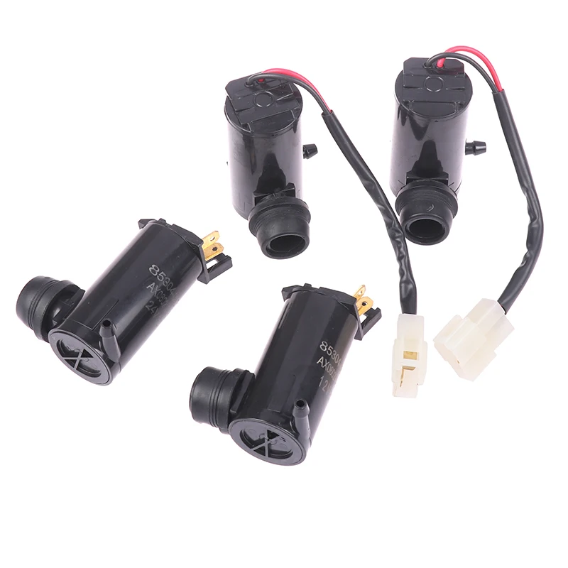 12V Universal Car Glass Wiper Windshield Water Washer Pump Jet Motor Car Styling Windcreen Kit