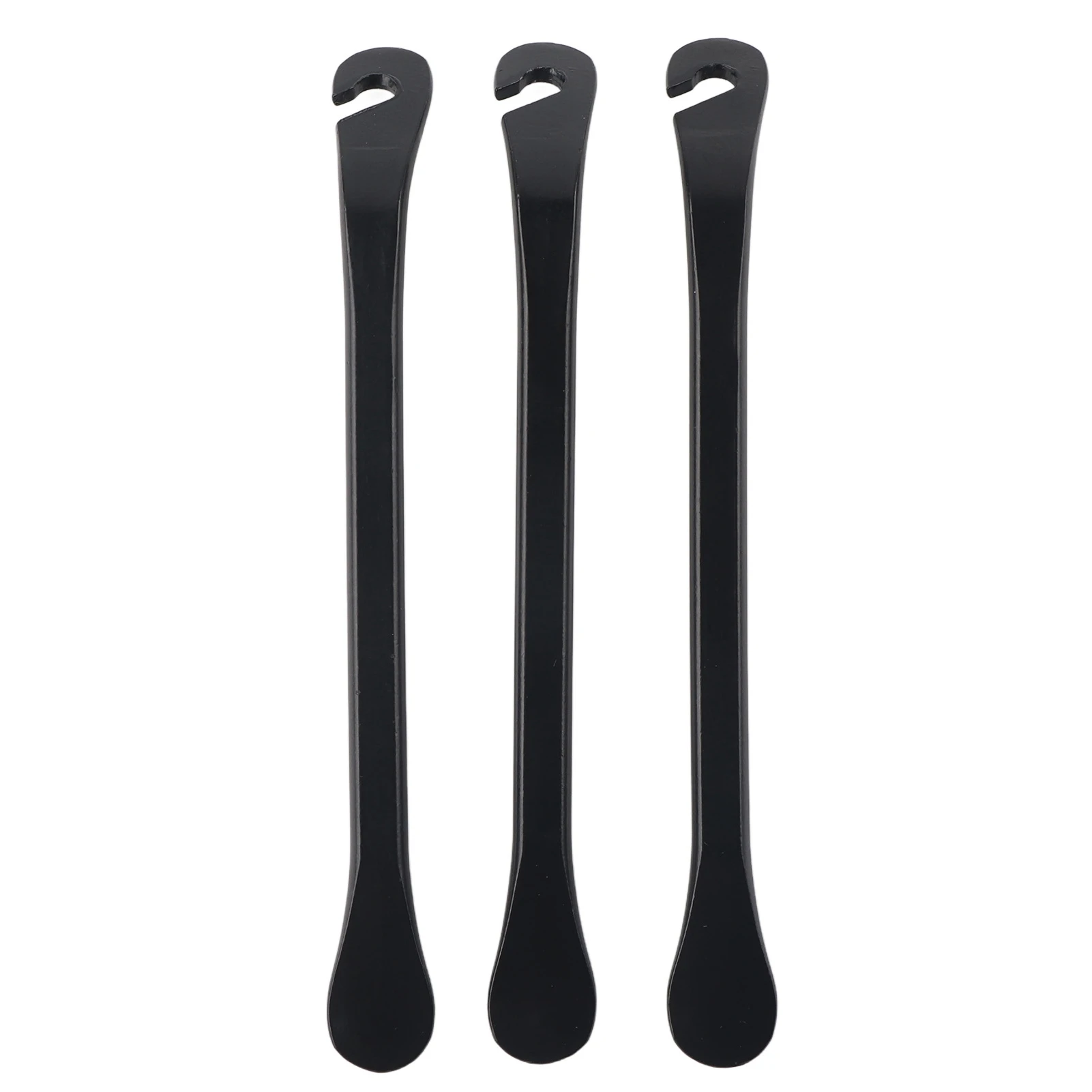 

3Pcs Levers Portable Bicycle Tire Lever Carbon Steel Bike Tire Repair Tools Bicycle Tire Maintenance Tools 120 * 7mm Black