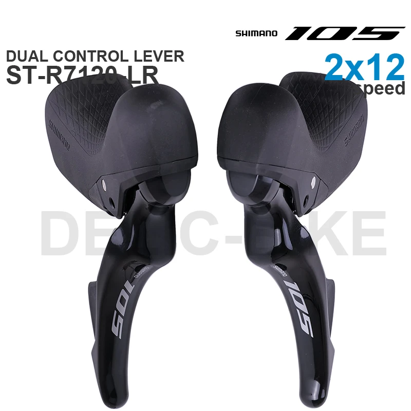 SHIMANO 105 Groupset  DUAL CONTROL LEVER ST-R7120 Hydraulic Disc Brake BR-R7170 Original Parts