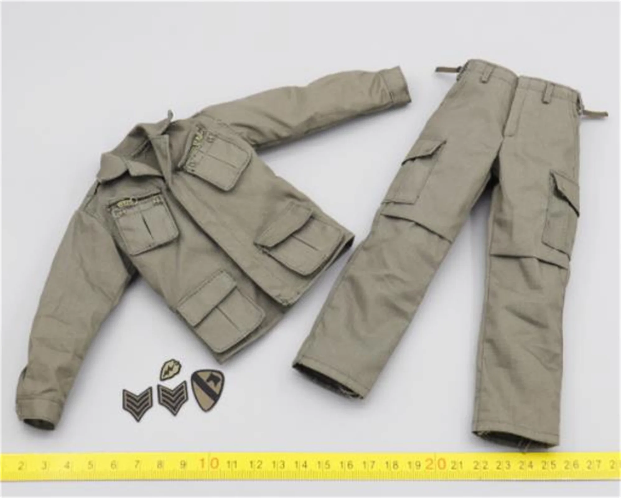 UJINDOU UD9045 Uniform Hoofdriem & Zakjes lichaam 1/6 Amerikaanse Leger 25e Infanterie Divisie Vietnam Oorlog Forr 12 inch Action Figure Speelgoed