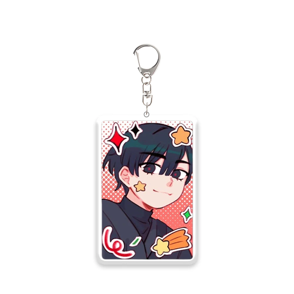 ルカ・イヴァン・ミジ・ヒョナ Qバージョン アクリルキーホルダー エイリアンステージ周辺機器 学生用バックパック 高価値ペンダント装飾ギフト