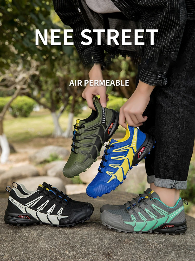 AliExpress CC chengta Men's Outdoor Hiking Shoes Waterproof Non-slip All-terrain Sports Shoes Hiking Camping Tactical Training Shoes Cycling Shoes