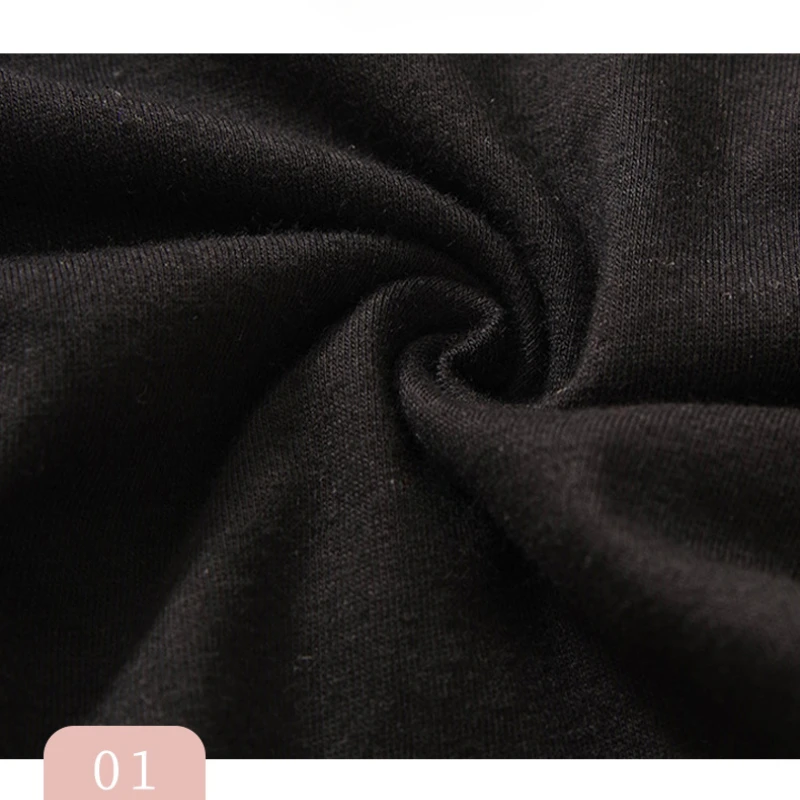 5 ks módní černá kočka kombinované trojúhelníkové kalhotky pro ženy bavlněné studentské trojúhelníkové kalhotky se středním pasem pohodlné dívčí spodní prádlo - náhled 5