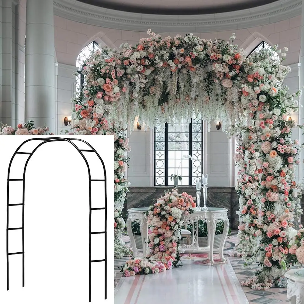 #¥Wholesale square White Flower Arch Outdoor Wedding Arch Swag Flowers for Wedding Backdrop