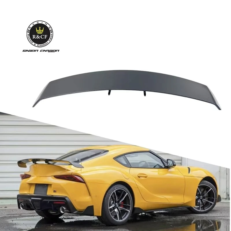 

GR Supra A90 A91 MK5 MKV Задний спойлер SRD LSR Стиль Углеродное волокно Задний багажник Duckbill Spoiler GT Wing для Toyota Supra