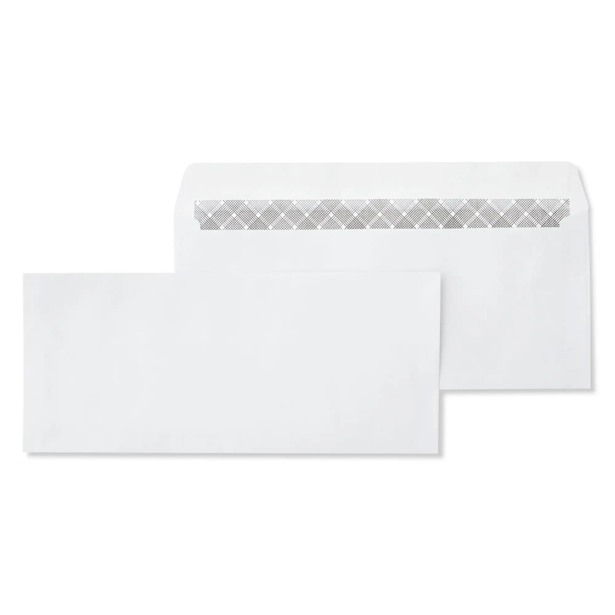 Caneta + engrenagem privacidade matiz gomado Envelopes, branco, 4,13 "x 9,5", 500 Contagem