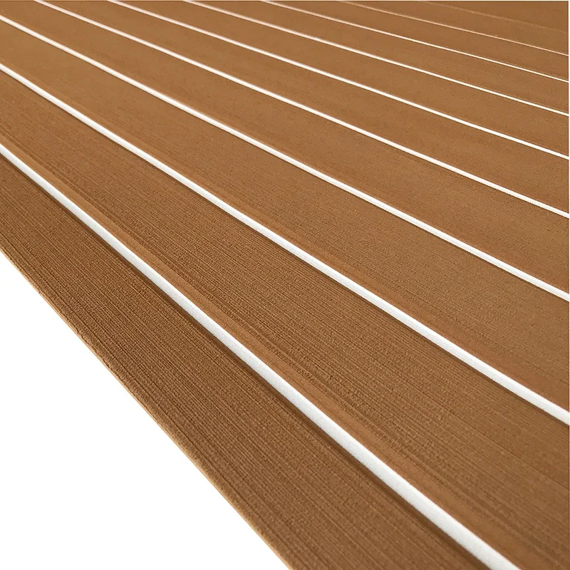 240*60*0.5cm Self Adhesive EVA Foam Teak Sheet Mat Decking Car Boat Sea Swim Yacht Synthetic Marine Acessories Cozy Flooring Pad