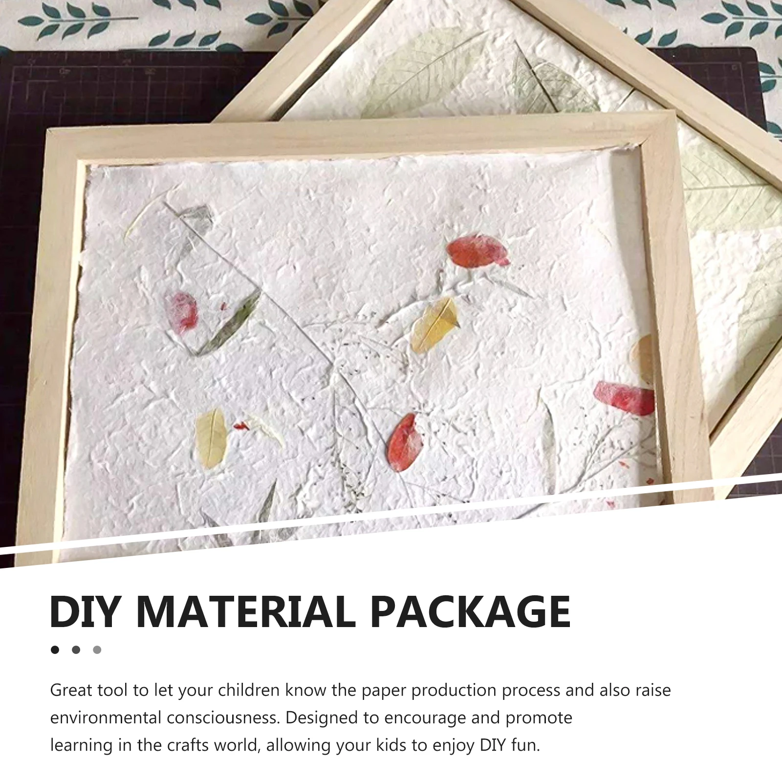 

Pine Wood Picture Frame Small Model Paper Craft Handmade Supplies Kids Screen Printable Tshirt Bag Cloth DIY Project Recyclable