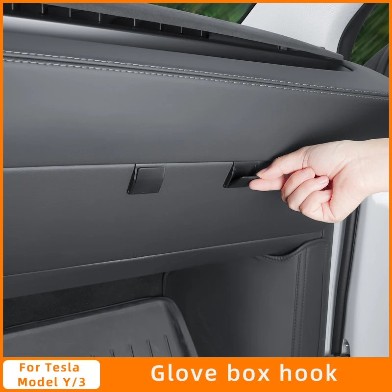 

Для Tesla Model Y Juniper 2025 Model 3 Highland перчаточный ящик автомобильные крючки ABS держатель для хранения автомобильные специальные аксессуары