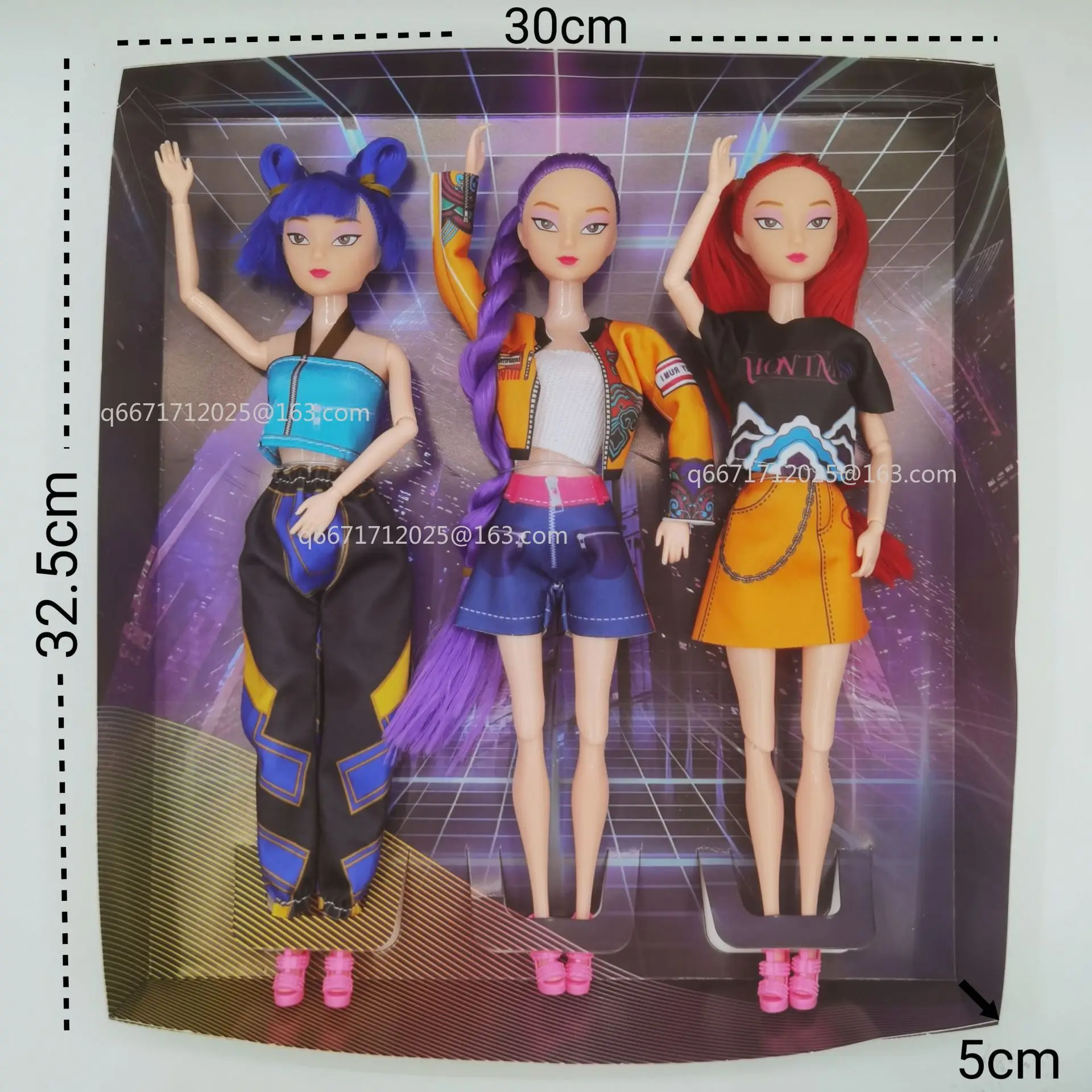 新作11インチKPap鬼滅の刃アクションフィギュア、新作K-POP鬼滅の刃ビニール人形、ルミミラ・ゾイデスクトップオーナメントおもちゃ、子供向けギフト