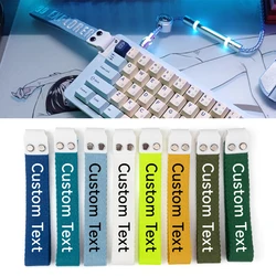 Personalized Mechanical Keyboard Ribbon For Wooting 60he Strap Can Customized Print Text Logo Name Pattern Decorative Tape Gift