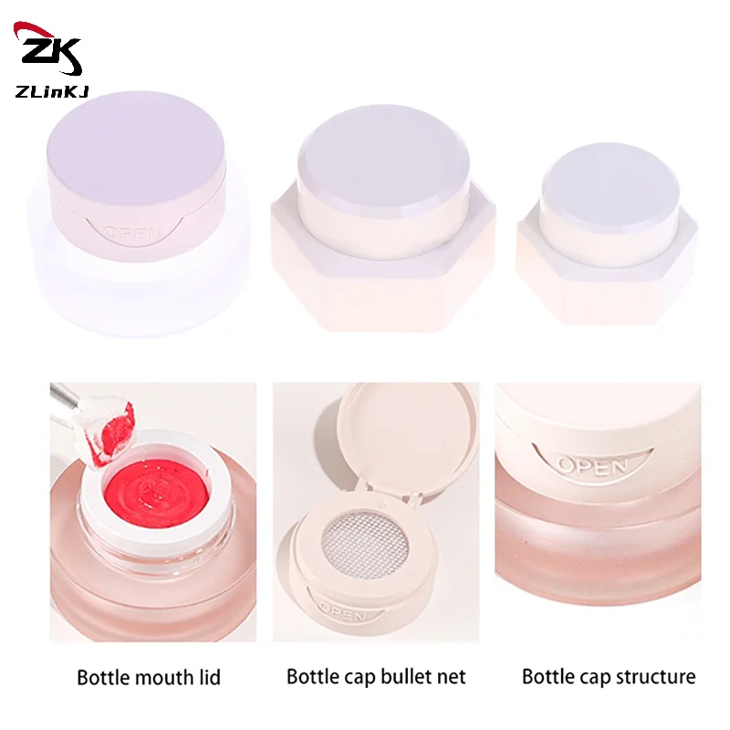 1 ชิ้น 2/3/5 กรัม ขวดเจลทาเล็บแบบกด  ภาชนะ/กล่อง/ที่ใส่ยาทาเล็บ