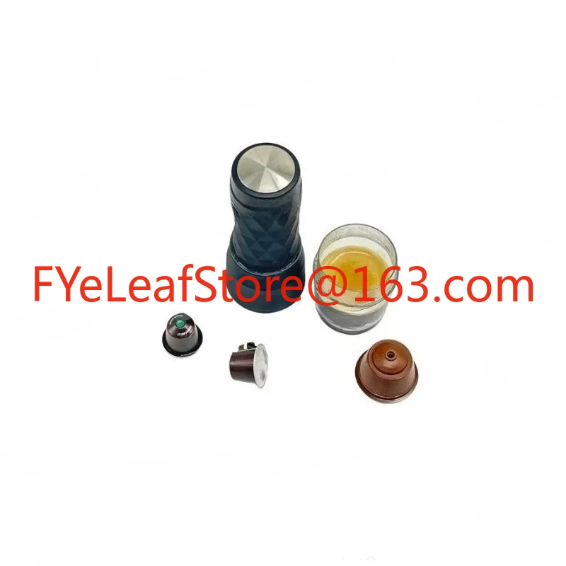 

Mini máquina de café expreso portátil, unidad multicápsula programable