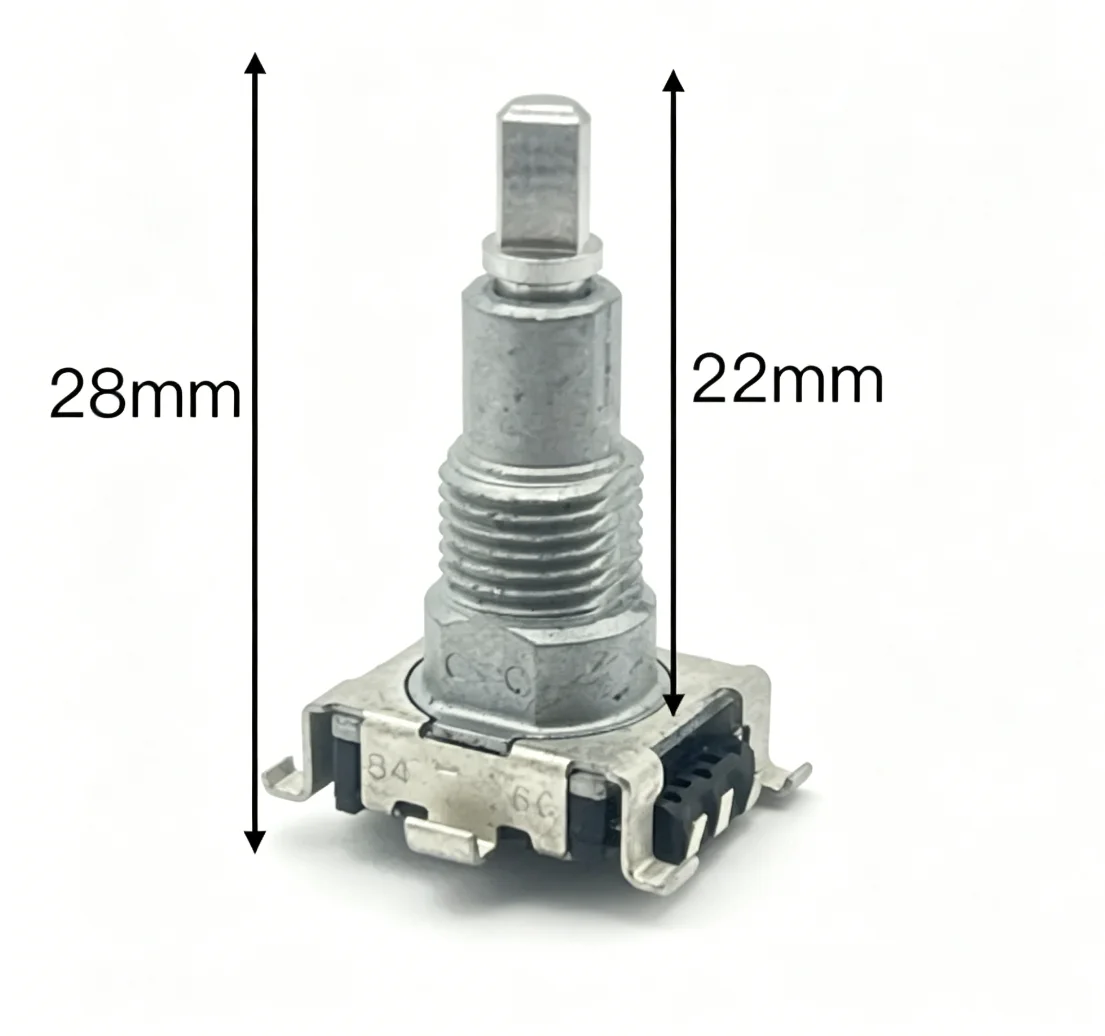 Original Japanese Car Audio Q7 Encoder Volume Control Automotive Grade with Push Switch 1 pcs