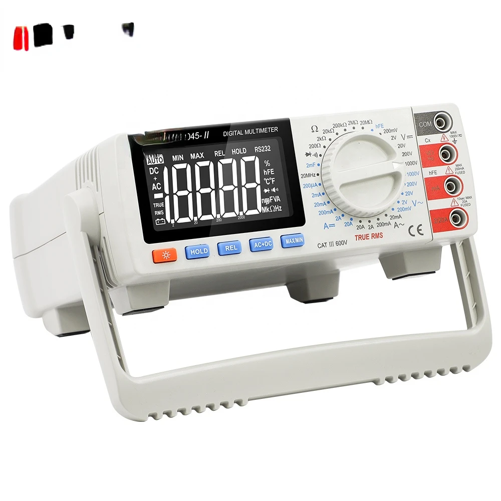 digital multimeters Counts AC/DC 1000V Desktop Multimetro Capacitance multimeter digital