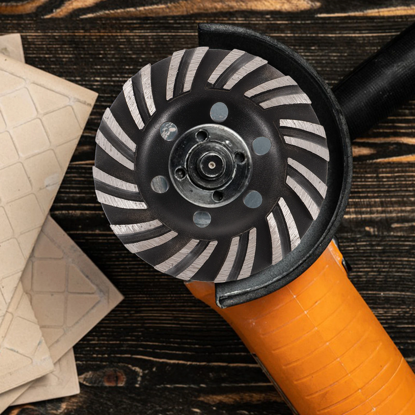 

Diamond Grinding Bowl Concrete Sander Wheel Durable Metal Abrasive Tool Disk for Portable Cutting Brazed Stone Sanding Discs