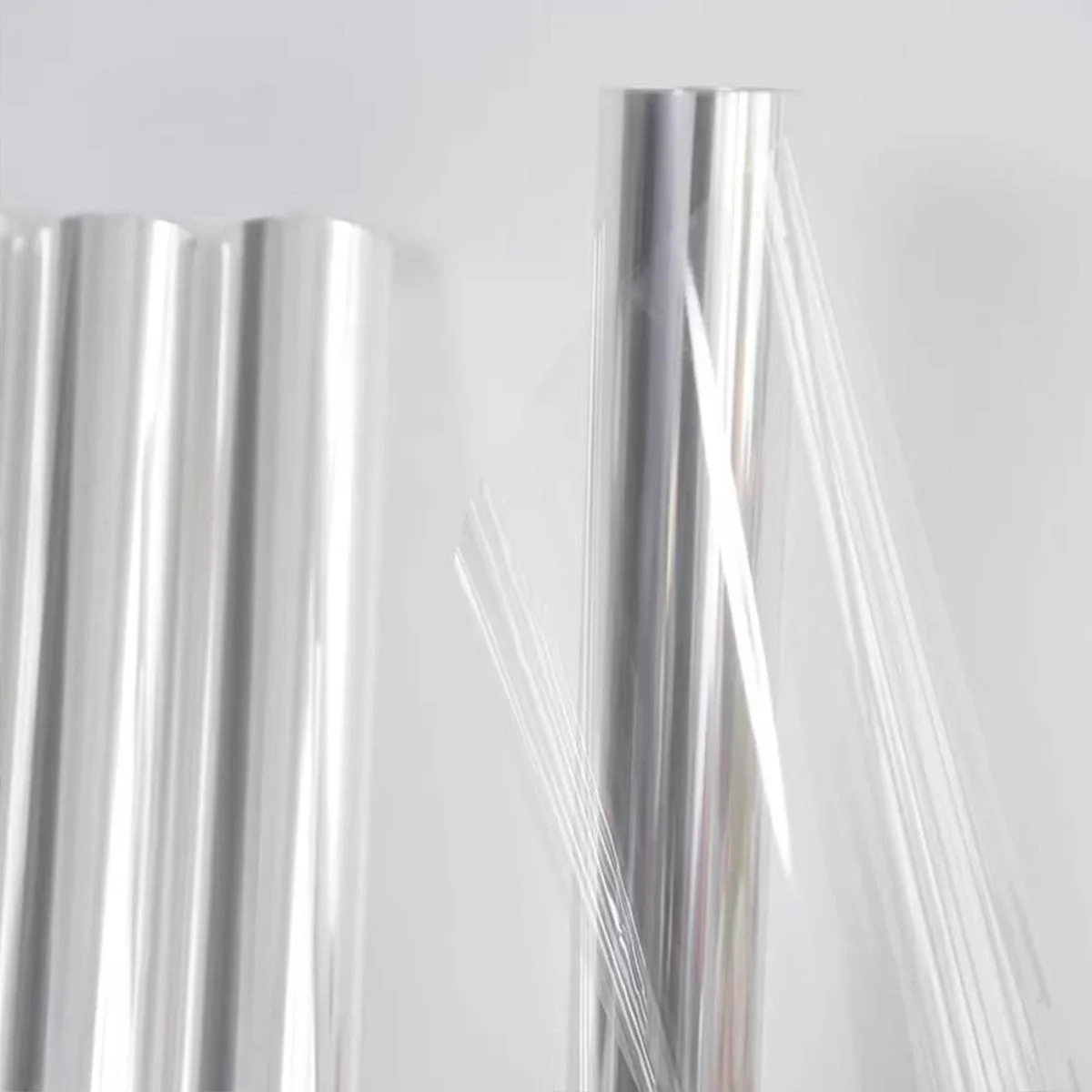 

1 шт., прозрачная целлофановая пленка из ПВХ, рулон, подарок, букет цветов, корзины, упаковочная бумага, декоративные упаковочные материалы для рукоделия, рукоделие