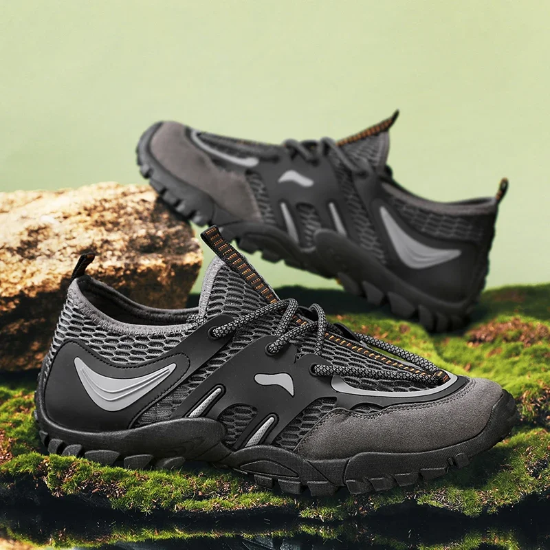 Jesienne męskie buty Brook Casual Sneakers Oddychające męskie sportowe dla mężczyzn Outdoor Beach Water Męskie antypoślizgowe tenisówki Nowa moda