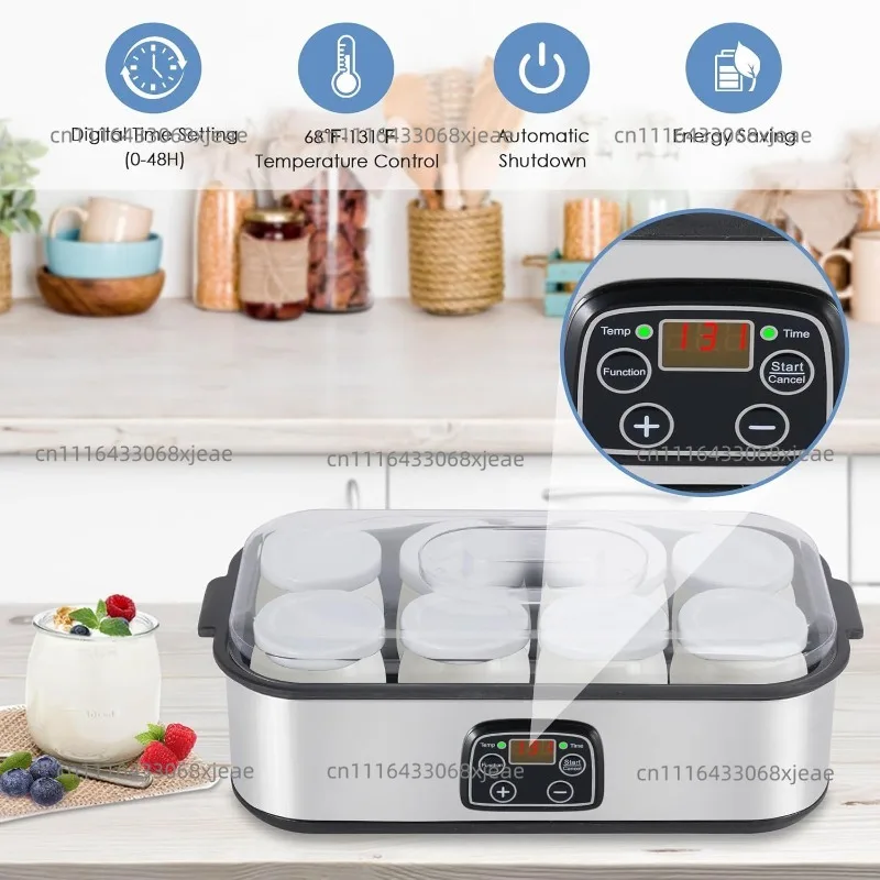 Yogurt Maker Household Large Capacity Milkshake Jam Ice Cream Pudding Machine Ice Cream