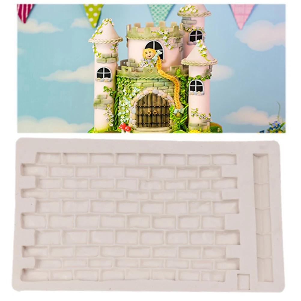 

Premium Silicone Baking Mold Brick Wall Cake Decorating Tool for Fondant Chocolate Candy Making
