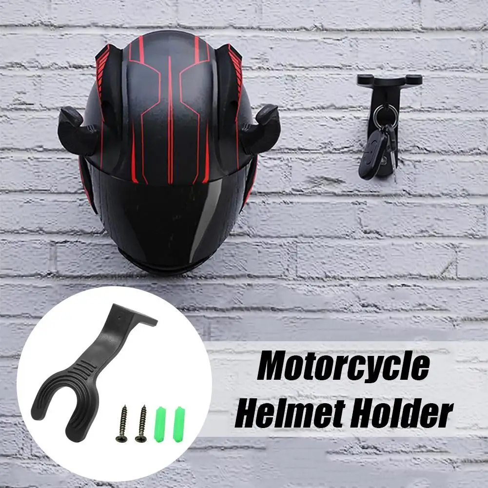 New Motorcycle Helmet Hook Racks Home Luggage Jacket Holder Cabinet Shelf Wall Mount Hooks Helmet Display Hanger Stand