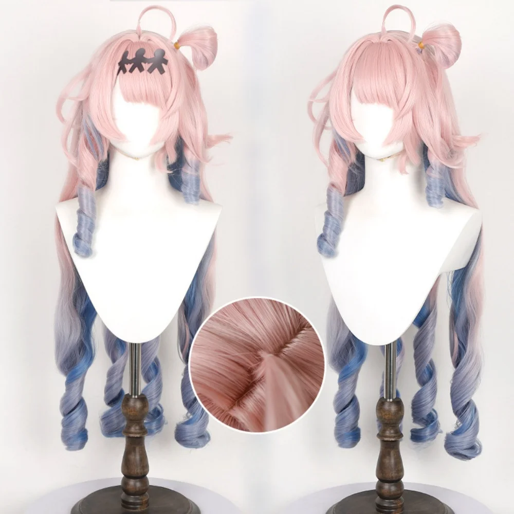 Game Wuthering Waves Denia Cosplay Wig Denia Rose Net Wig Halloween Party