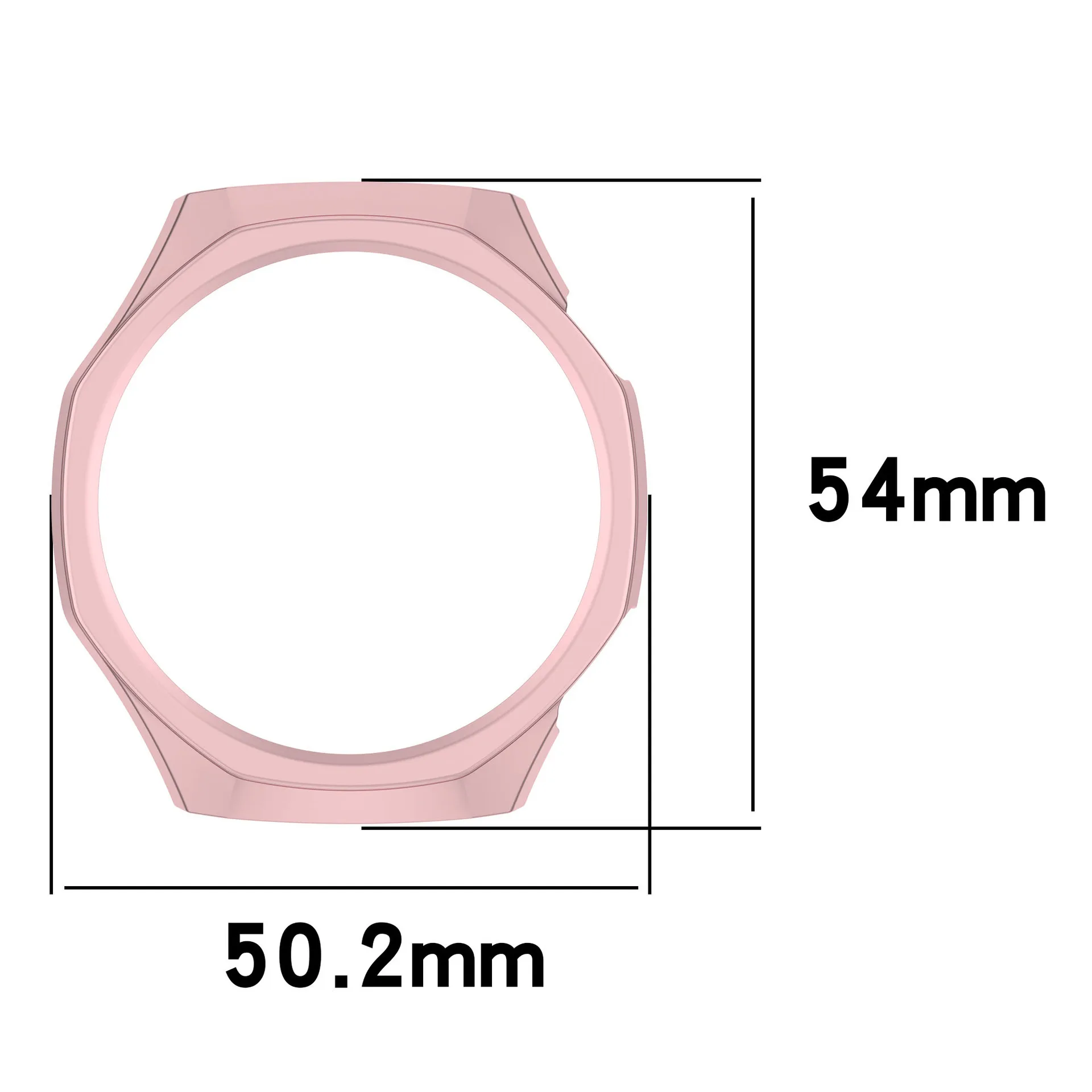 حافظة واقية صلبة لهاتف هواوي ساعة GT 6 pro 46 مللي متر واقي للشاشة لهاتف هواوي GT6 pro 46 مللي متر حافظة نصف قطعة مجوفة #3