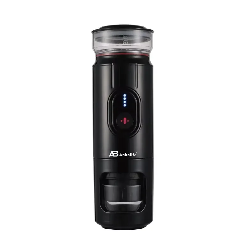 Anbolife Heating Function Nes and Power Portable Espresso Machine Car Capsule Coffee Powder Carcapsule