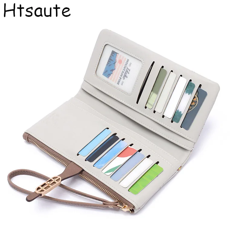 Women's Wallets Large Capacity Women's Clutch Bag Retro Long Purse Multi-function Multi-card Slot Card Holder