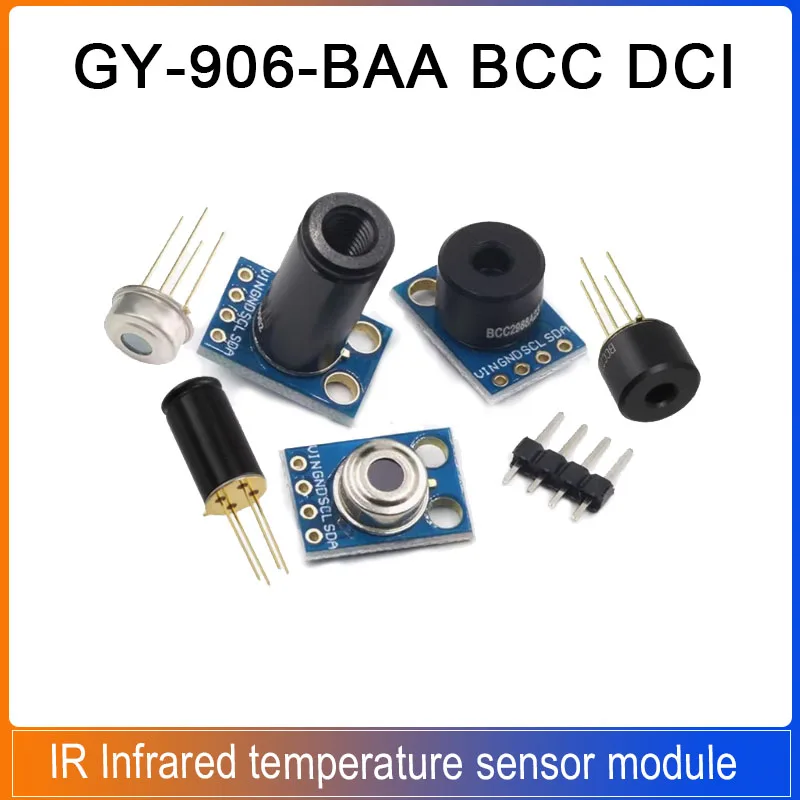 GY-906 MLX90614ESF BAA BCC DCI IR Infrared Temperature Sensor Module Temperature Sampler