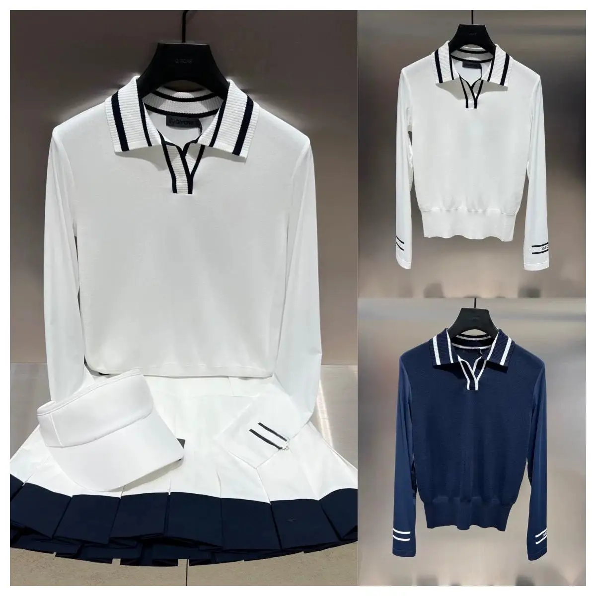 Women's Golf Long Sleeve Athletic Tops 2026 New Arrival Slim Soft Breathable Base Layer Casual Daily Sport Training