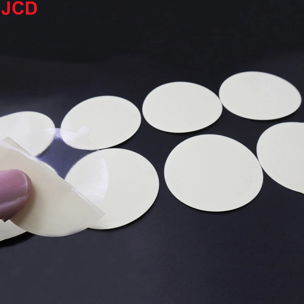 JCD 10pcs Mobile Phone Universal Back Sticker Magnetic Protective Film Transparent Film PVC Dustproof Film