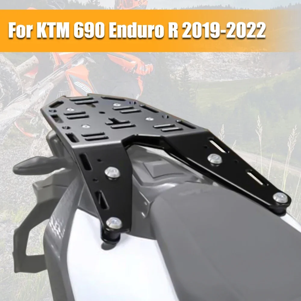 

Motorcycle Rear Luggage Rack for KTM 690 Enduro R 2019 2020 2021 2022 2023 690 EnduroR Saddlebag Rackless Bag Strapping Brackets