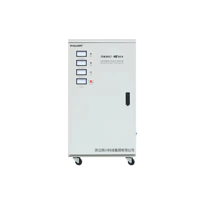 

Трехфазный автоматический регулятор напряжения серии Tns/SVC AVR 380 В 220 В 40 кВА переменного тока