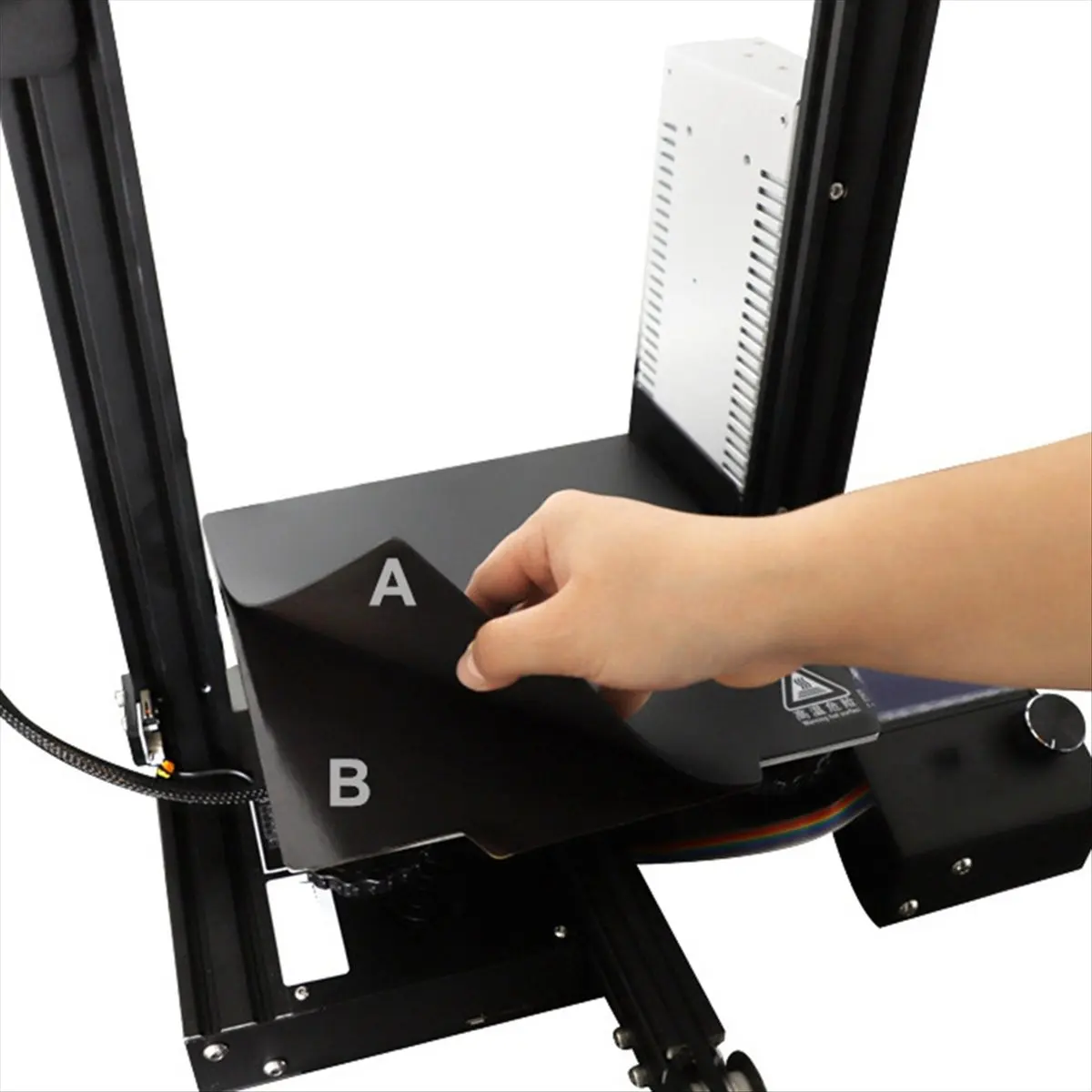 3D Printer Flexible Removable Magnetic Build Plate Heatbed Sticker Hot Bed Build Flex for 3 3 Pro
