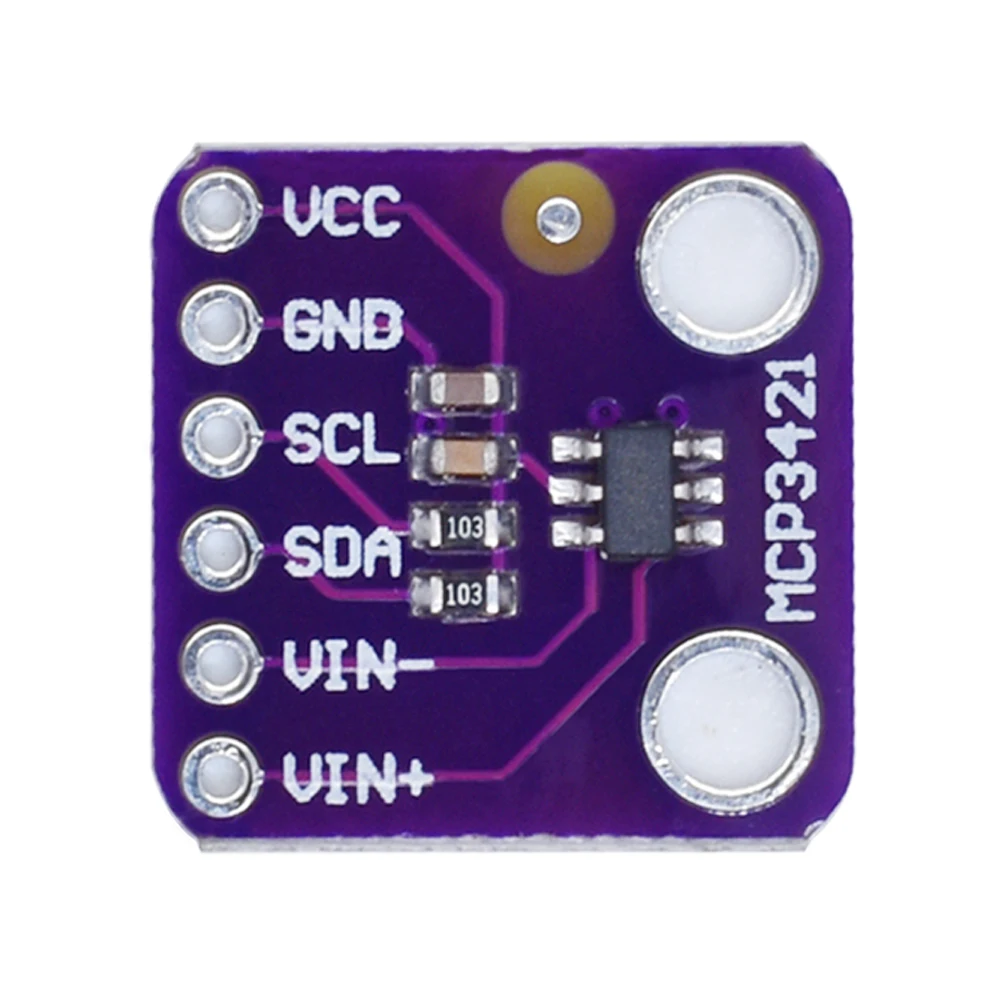 GY MCP3421 Serial Analyzer Module Delta-Sigma ADC Evaluation Module Board GY MCP3421  For PICkit