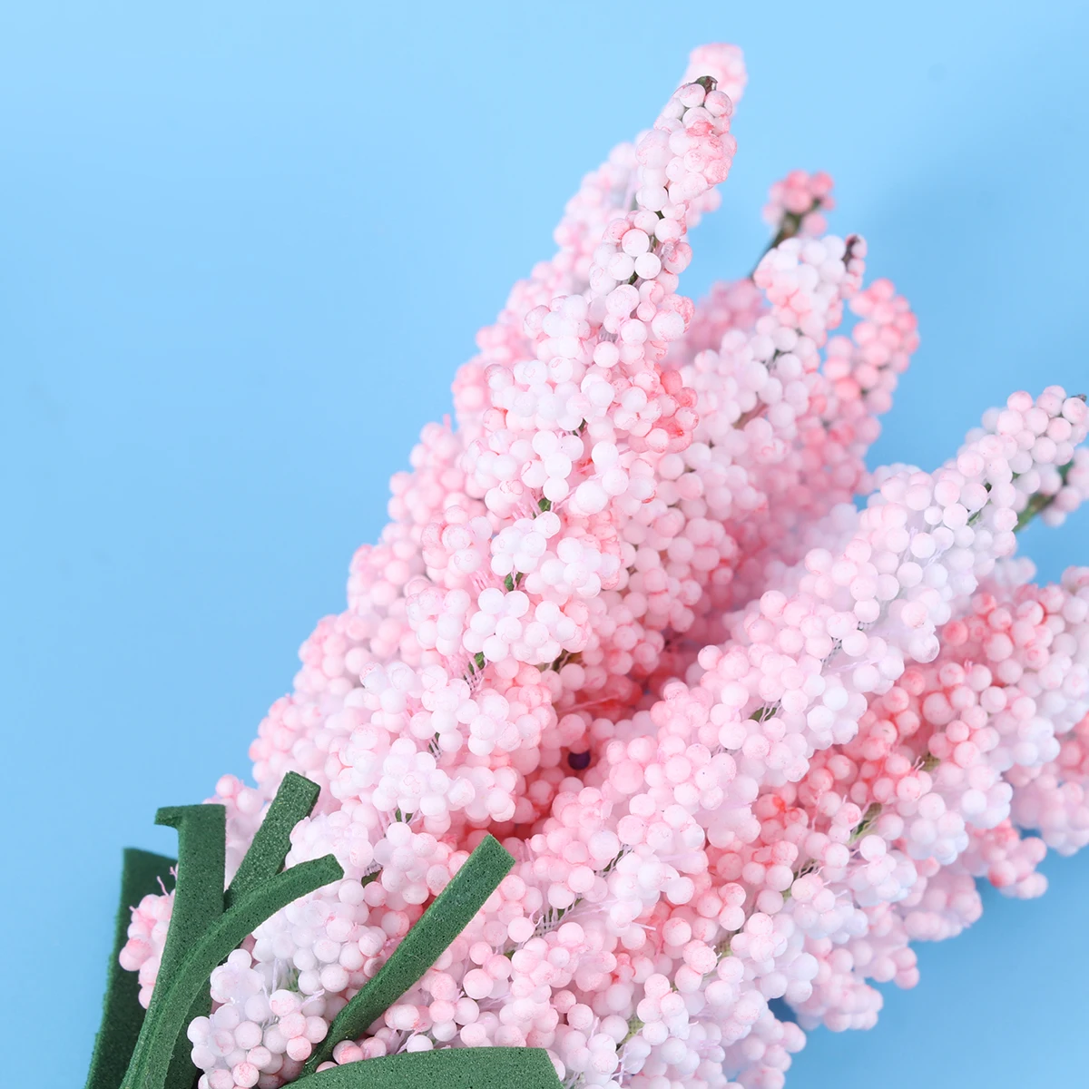 

Artificial Flowers Bouquet Pink Lavender Set Home Interior Party Wedding Decoration Plastic Greenery Bunches Office Garden Xmas